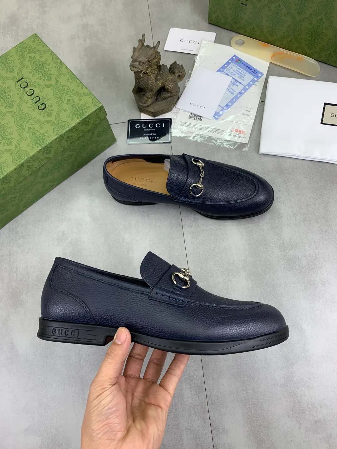 Men's men's shoes 💰P520 [New style] Water dyed cowhide 💰💎💎💎 [Gucci] GUCCI high-end classic men's formal business leather shoes, original order 1:1 authentic goods! Original imported high-end calfskin, original metal buckle, imported first-layer cowhide lining for feet, original outsole, men's shoe size: 38-44 (45 customized) Multiple colors available